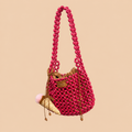 SMALL WOODEN BEADS BAG