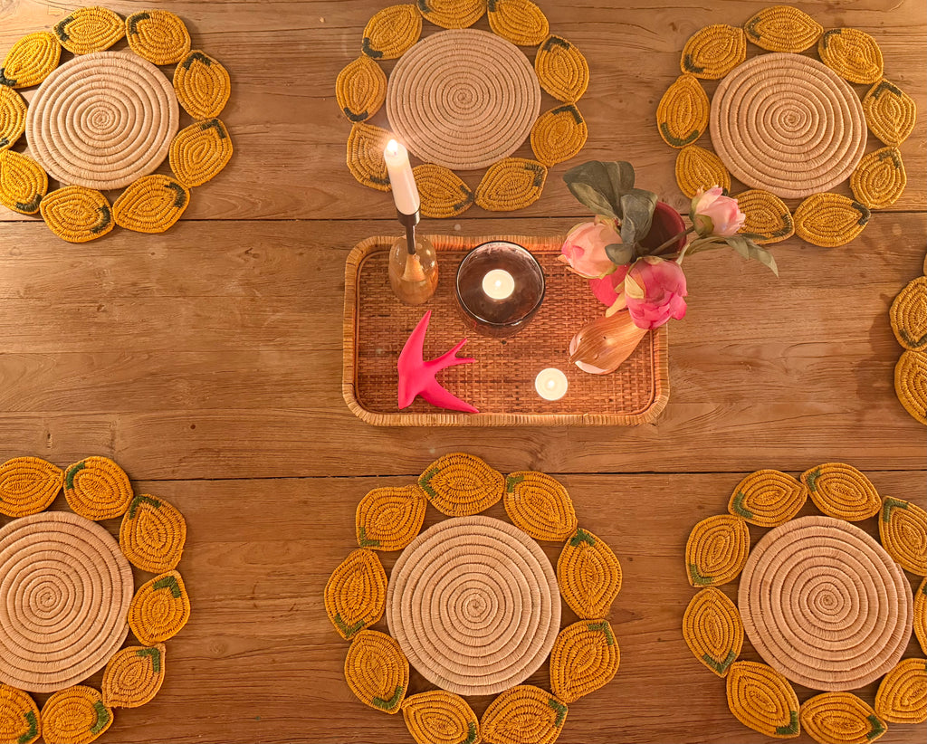 LEMON TABLE SET