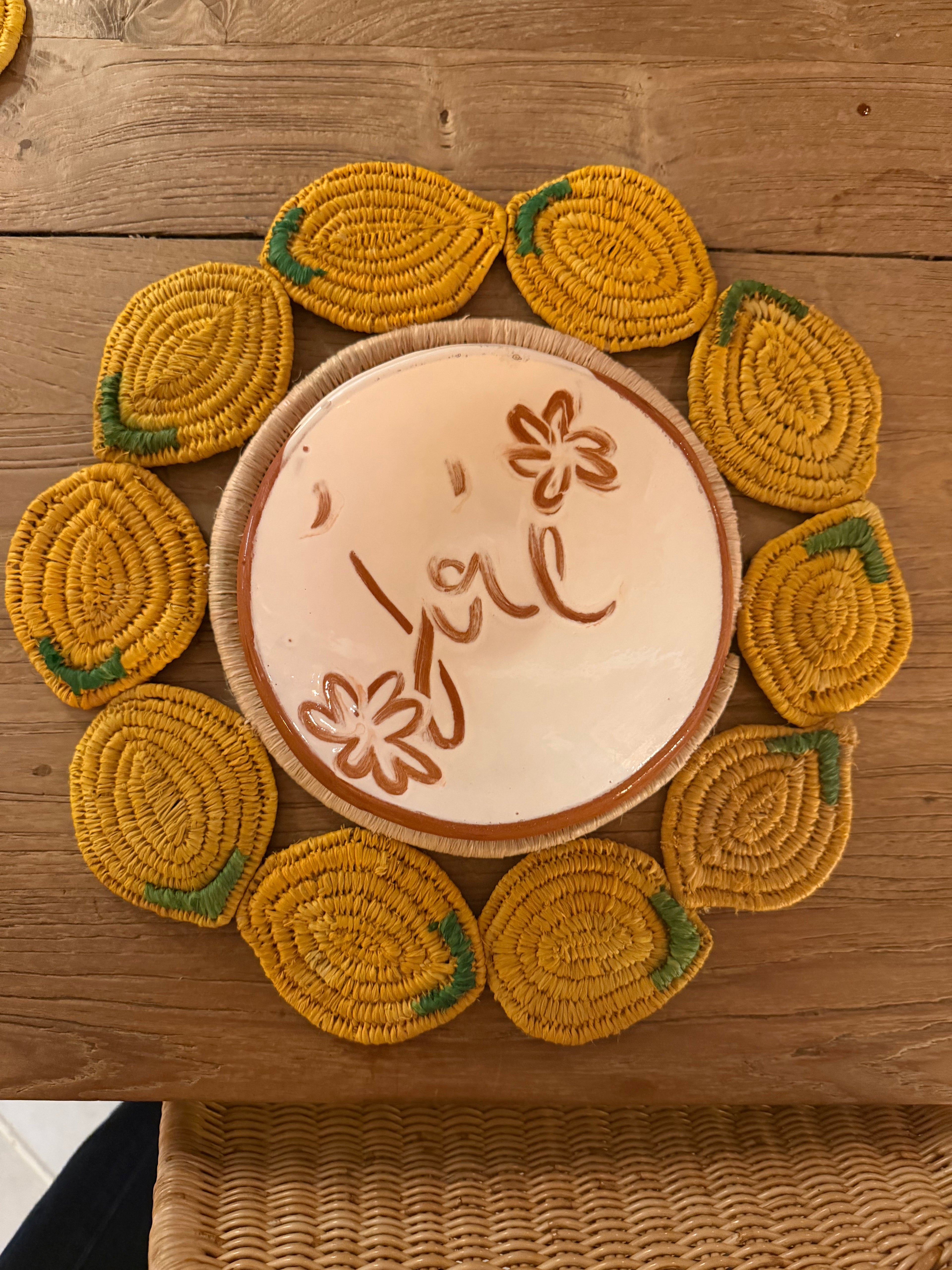 LEMON TABLE SET