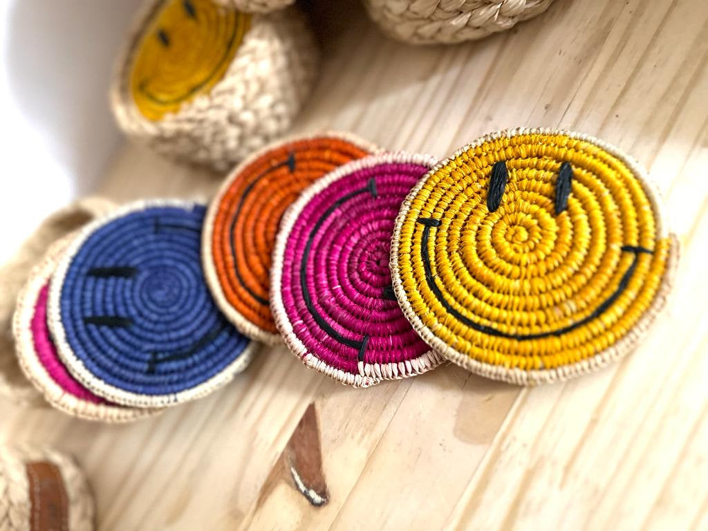 SMILEY COASTERS