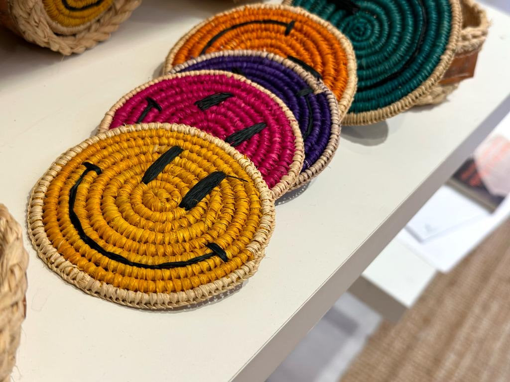 SMILEY COASTERS
