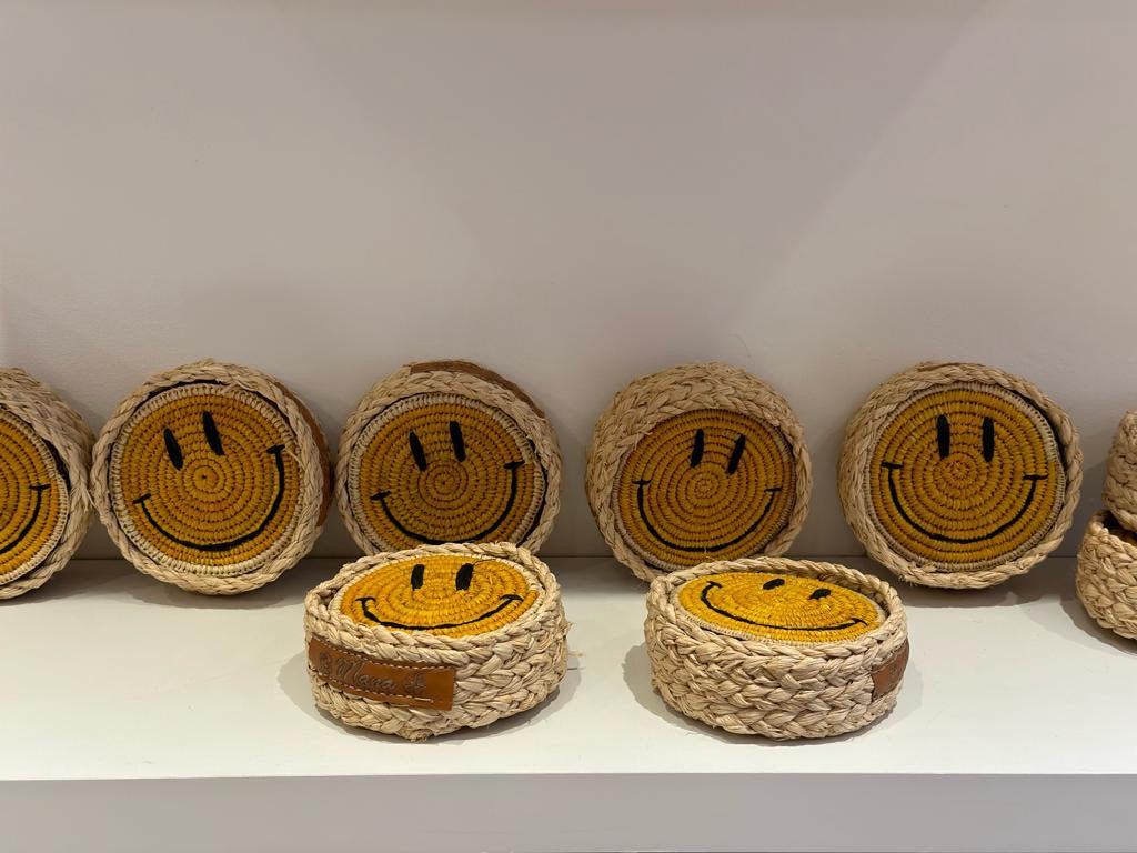 SMILEY COASTERS